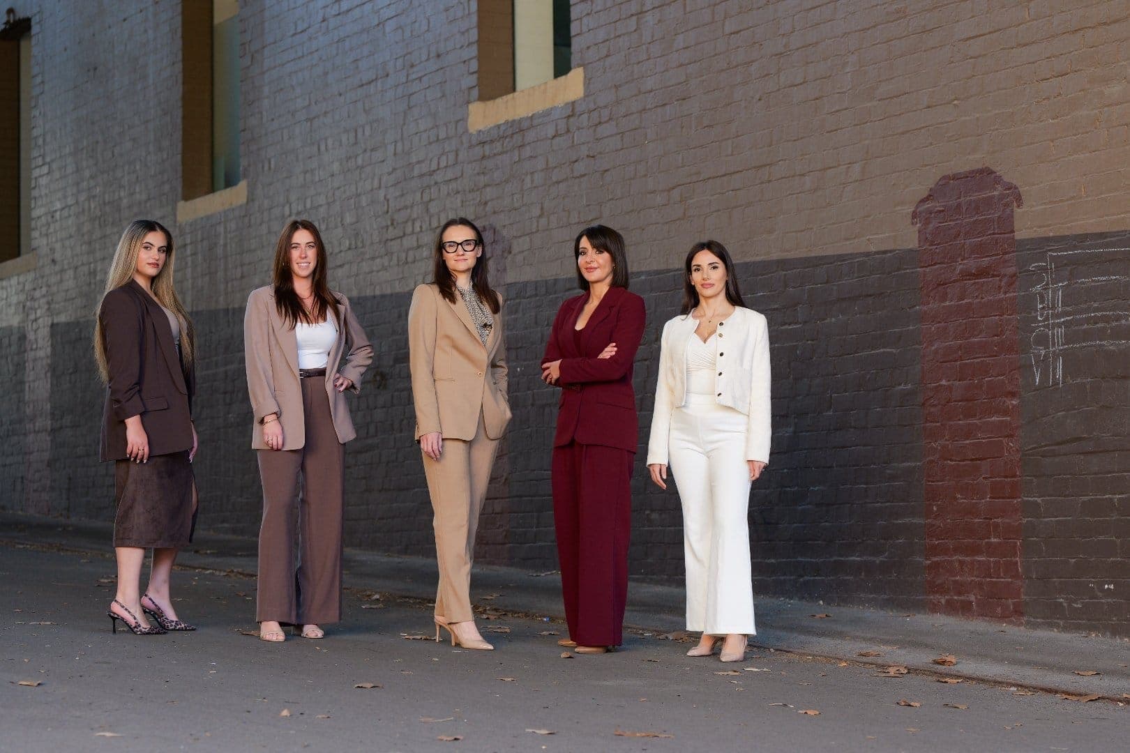The lawyers of Urban Law Group outside their Riverwood office in Sydney